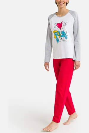 LES SCHTROUMPFS Pigiama I Puffi Donna Taglie S