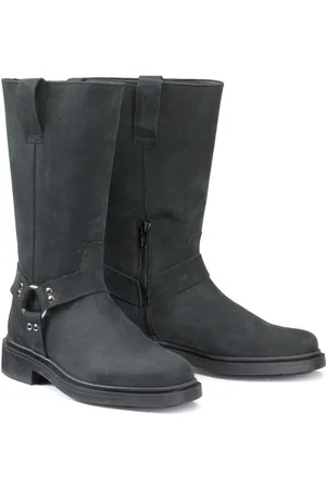 La Redoute Stivali Biker In Pelle Nabuk Donna Taglie 36