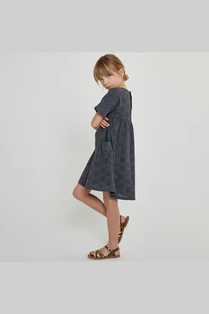 La Redoute Abito In Pizzo Sangallo Cotone Bio Bambina Taglie 12 anni - 150 cm