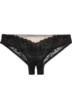 SUITE PRIVEE Tanga In Pizzo Donna Taglie 38/40 (IT) - 34/36 (FR)