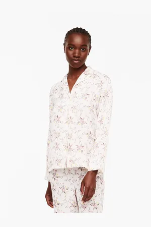 Passionata Camicia Maniche Lunghe Homewear In Satin, Mel Donna Taglie XS