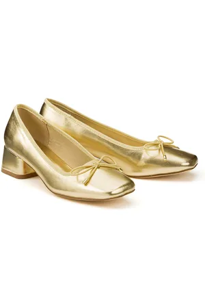 La Redoute Ballerine Metallizzate Con Tacco Donna Taglie 37