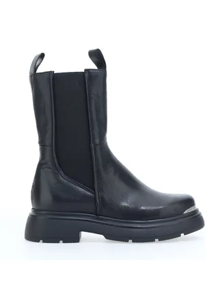 Mjus Stivaletti Chelsea Alti In Pelle, Punta In Metallo Donna Taglie 40
