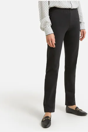 ANNE WEYBURN Boxer Dritto Tessuto Felpato, Cotone Stretch Donna Taglie 50 (IT) - 46 (FR)