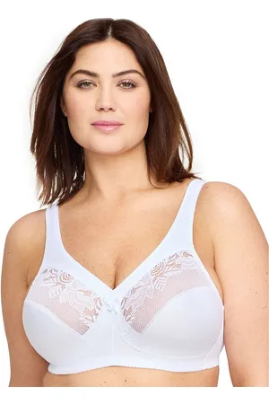 Glamorise Reggiseno Contenitivo Magic Lift Senza Ferretti Donna Taglie 4 D