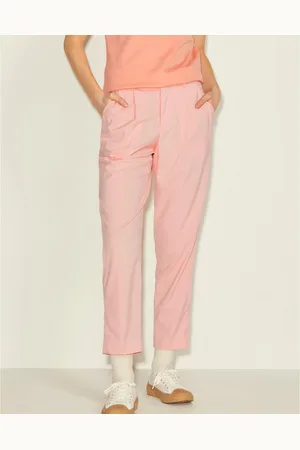 JJXX Pantaloni Dritti Con Pinces, Vita Alta Donna Taglie 40 (IT) - W27 L30 (US)