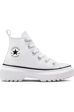 Converse Baskets Lugged Lift Hi Foundational Canvas Bambina Taglie 28