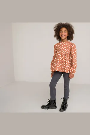 La Redoute Completo 2 Pezzi Blusa E Leggings Bambina Taglie 10 anni - 138 cm