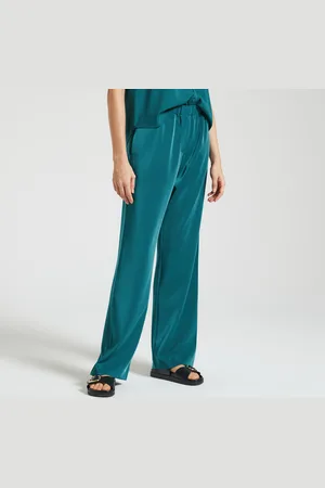 Samsøe Samsøe Pantaloni Ampi Vita Elasticizzata Hoys Donna Taglie XS