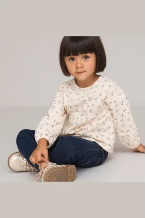 La Redoute Confezione Da 2 T-shirt Maniche Lunghe Bambina Taglie 6 mesi - 67 cm