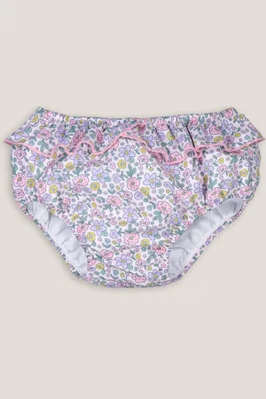 La Redoute Culotte Da Bagno Stampa Floreale Bambina Taglie 6 mesi - 67 cm