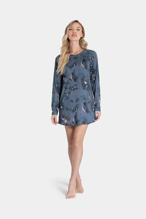 Impetus Camicia Da Notte Maniche Lunghe In Modal, Ayaka Donna Taglie M