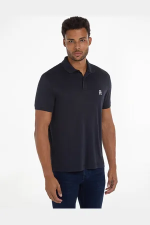 Tommy Hilfiger Polo Dritta Con Logo Ricamato Uomo Taglie M