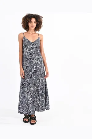 Molly Bracken Abito Lungo Fantasia Con Spalline Sottili Donna Taglie XS