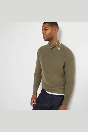 La Redoute Pull A Coste In Cotone, Signature Uomo Taglie XXL