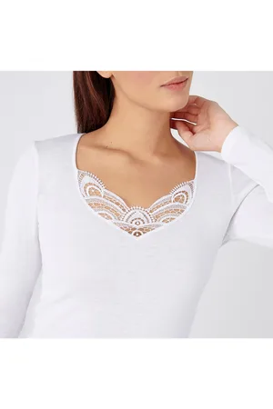 Damart T-shirt A Coste Thermolactyl Grado 3 Donna Taglie XS