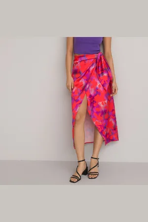 La Redoute Gonna Pareo, Stampa Tie And Dye Donna Taglie 44 (IT) - 40 (FR)