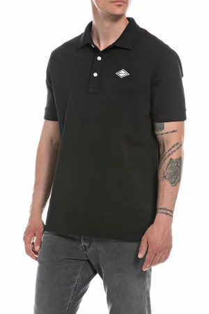 Replay Polo Dritta A Maniche Corte Uomo Taglie S