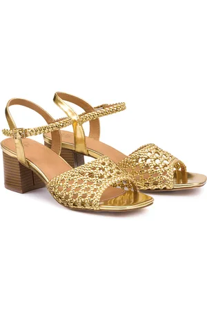 La Redoute Sandali Intrecciati Tacco Largo Donna Taglie 36
