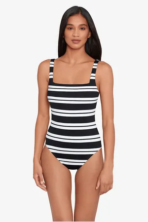 Ralph Lauren Costume Da Bagno Intero Resort Stripe Donna Taglie 42 (IT) - 38 (FR)
