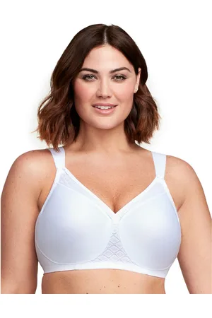 Glamorise Reggiseno Senza Ferretti Avvolgente Magiclift Donna Taglie 4 D