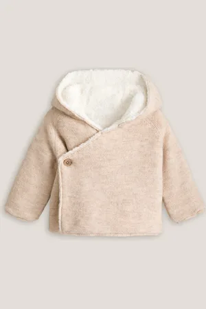 La Redoute Gilet Scollo A V In Fine Maglia Con Bottoni Taglie 0 mesi - 50 cm