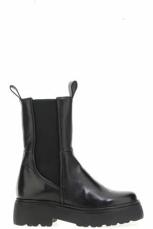 Mjus Stivali Chelsea Alti In Pelle Donna Taglie 41