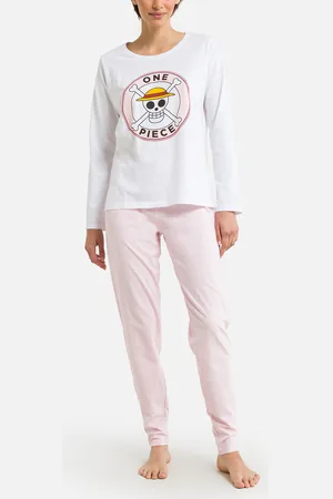 Onepiece Pigiama Intero Lungo In Cotone Donna Taglie S