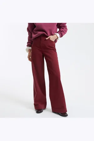 La Redoute Pantaloni Larghi, Vita Alta Donna Taglie 42 (IT) - 38 (FR)