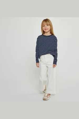 La Redoute T-shirt Maniche Lunghe A Righe Bambina Taglie 3 anni - 94 cm