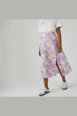 La Redoute Gonna Stampa Tie And Dye, Lunghezza Midi Donna Taglie 44 (IT) - 40 (FR)