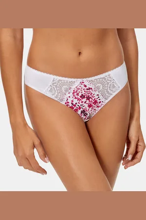 Playtex Slip Pizzo, Flower Elégance Donna Taglie 50 (IT) - 46 (FR)
