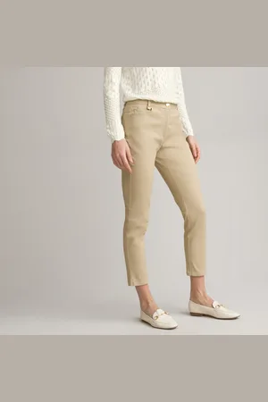 ANNE WEYBURN Pantaloni Dritti 7/8, Cotone Stretch Donna Taglie 40 (IT) - 36 (FR)