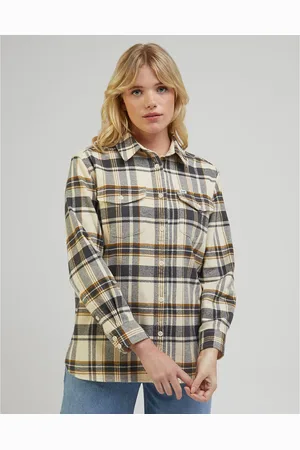 Lee Camicia A Quadri Donna Taglie S