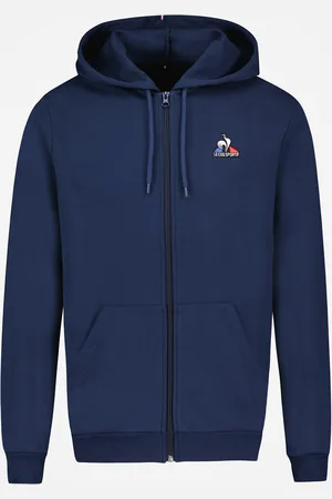 Le Coq Sportif Felpa Con Cerniera E Cappuccio Uomo Taglie S