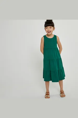 La Redoute Abito Media Lunghezza, Senza Maniche Bambina Taglie 4 anni - 102 cm