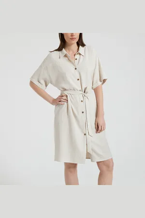 Pieces® Abito Chemisier, Da Annodare Donna Taglie XS