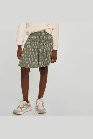La Redoute Gonna Fluida, Motivo Floreale Bambina Taglie 3 anni - 94 cm