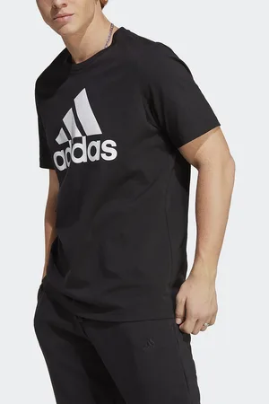 adidas T-shirt In Jersey Essentials Con Logo Grande Uomo Taglie M