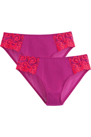 La Redoute Confezione Da 2 Slip Bicolori In Tulle, Lyssa Donna Taglie 38/40 (IT) - 34/36 (FR)