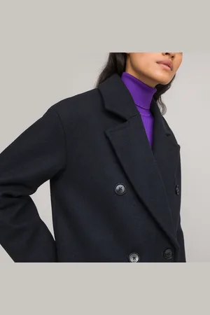 La Redoute Cappotto Panno Di Lana Misto, Signature Barnabe Donna Taglie 38 (IT) - 34 (FR)