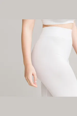 La Redoute Leggings Corti Senza Cuciture, Milky Donna Taglie S
