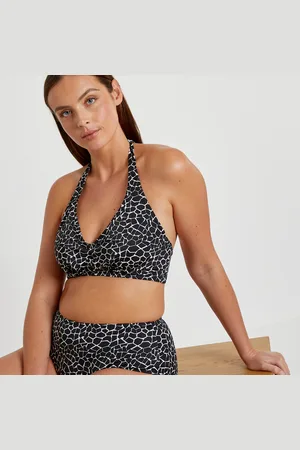 La Redoute Reggiseno Per Bikini Forma Foulard, Motivo Animalier Donna Taglie 4 C