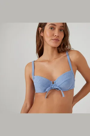 La Redoute Reggiseno Per Bikini Imbottito Maglia Texturé Donna Taglie 2 B