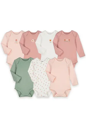 La Redoute Confezione Da 7 Body A Maniche Lunghe Taglie 1 mese - 54 cm