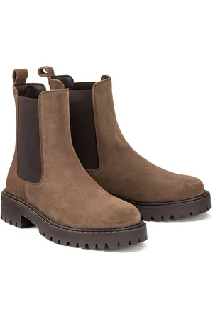La Redoute Stivaletti Chelsea In Pelle Scamosciata, Signature Judith Donna Taglie 37