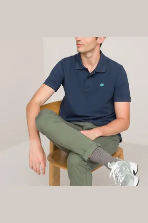 La Redoute Polo A Maniche Corte, Ricamata, Cotone Organico, Signature