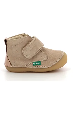 Kickers Scarpine Morbide In Pelle Sabio Bambina Taglie 27