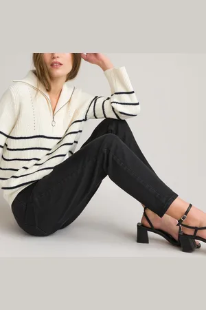 La Redoute Jeans Boyfit A Vita Alta Donna Taglie 38 (IT) - 34 (FR)