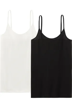 Petit Bateau Confezione Da 2 Top In Cotone Donna Taglie XS
